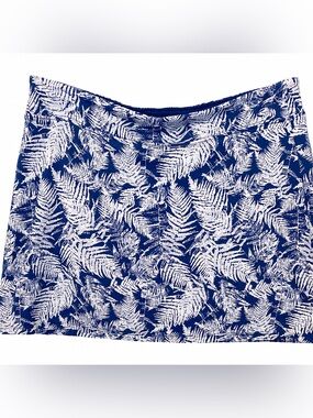 Tranquility by Colorado Clothing Blue and White Fern Skort
